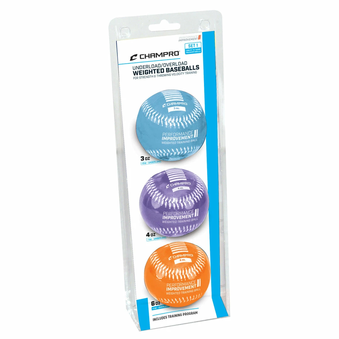 Balls Champro Weighted Ball Set- 3pk
