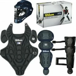 Wilson EZ Gear Kit Catching Box Set Protective Gear- Batting And Fielding