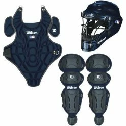 Wilson EZ Gear Kit Catching Box Set Protective Gear- Batting And Fielding