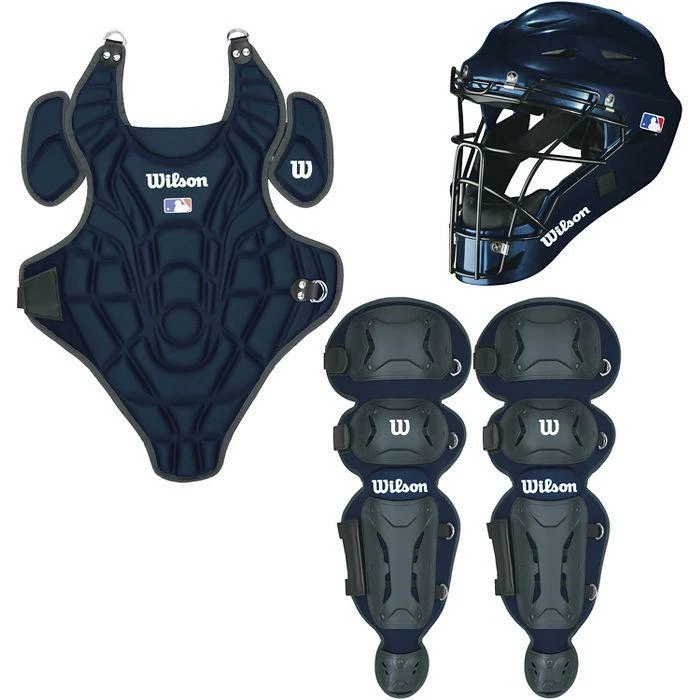 Wilson EZ Gear Kit Catching Box Set Protective Gear- Batting And Fielding