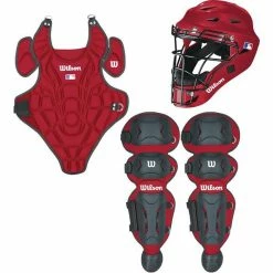 Wilson EZ Gear Kit Catching Box Set Protective Gear- Batting And Fielding