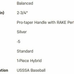 Bats And Accessories True Rake -5 Bat
