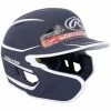 Rawlings Mach Matte 2 Tone Helmet W/EXT Flap