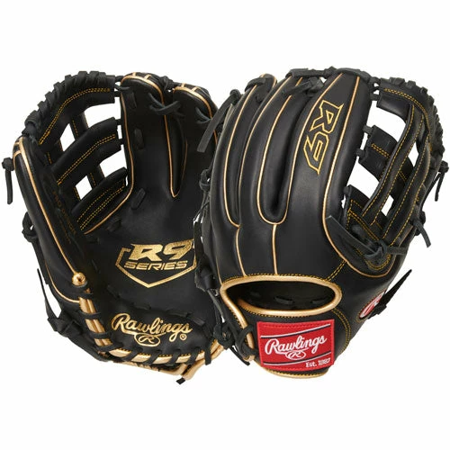 Rawlings R9 11.75" Baseball Glove- RHT Gloves And Accessories