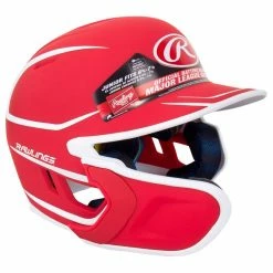 Rawlings Mach Matte 2 Tone Helmet W/EXT Flap
