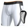 Champro Wind Up Compression Sliding Short With Protective Cup Protective Gear- Batting And Fielding