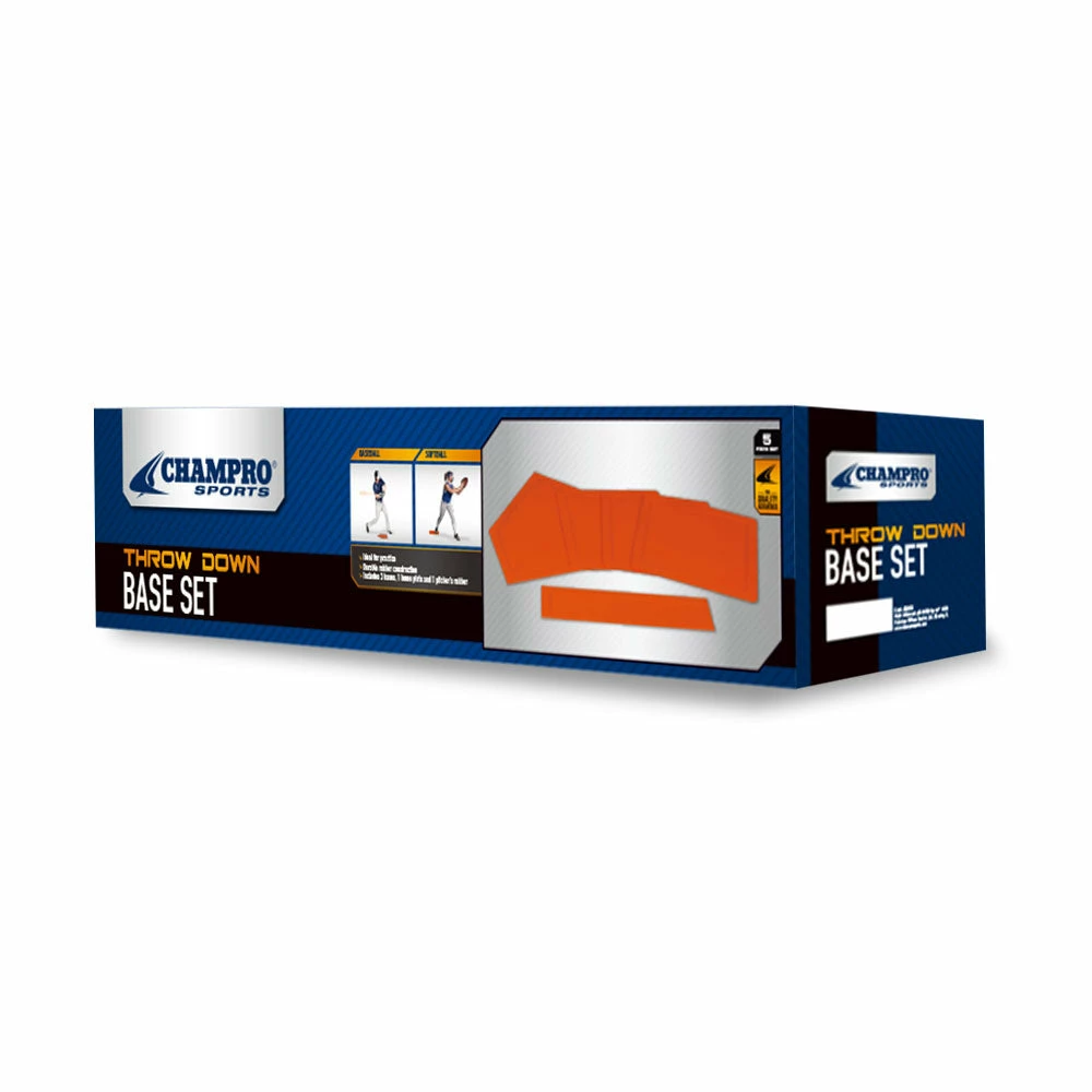 Training Tools Champro 5 Piece Throw Down Bases