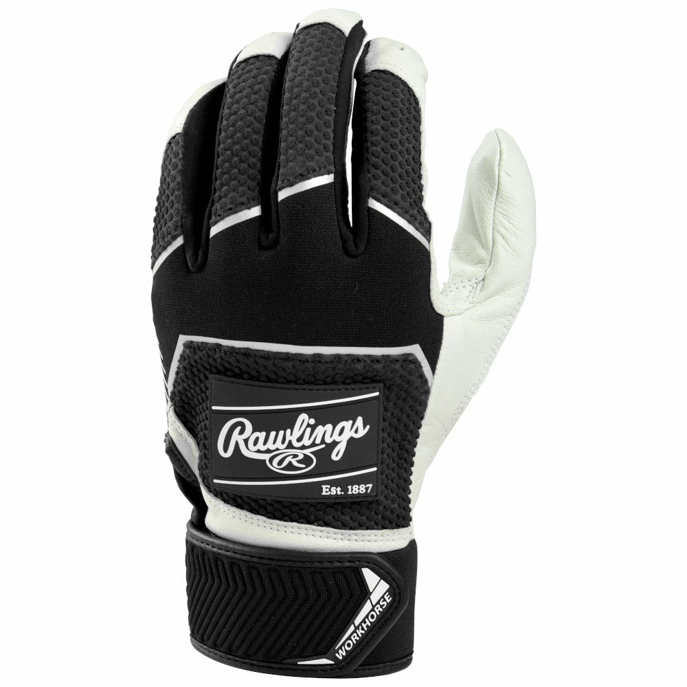 Rawlings Workhorse Batting Gloves Protective Gear- Batting And Fielding